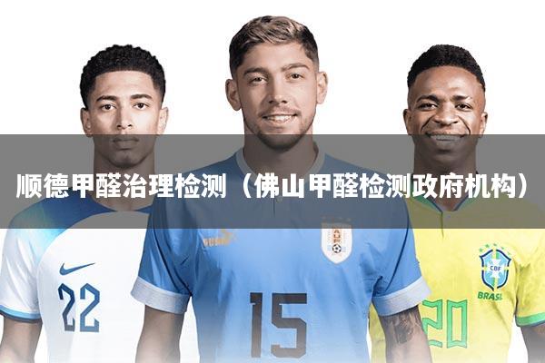 顺德甲醛治理检测（佛山甲醛检测政府机构）