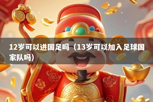 12岁可以进国足吗（13岁可以加入足球国家队吗）
